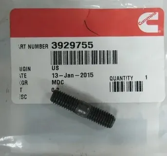 Шпилька M8 (L=35mm) крепления турбокомпрессора 3929755F - ISFe2,8 (Ориг)