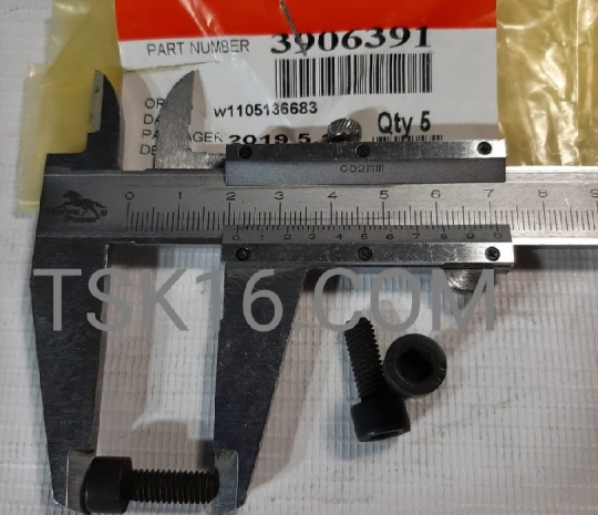 Болт М6*1,0*16 с торцевой головкой М22 (модуль управления) 3906391 - ISF2.8 (Ориг)