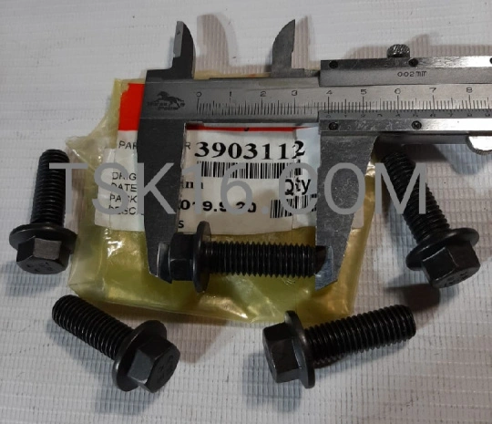 Болт М10*1,5 (L=30mm) (крепл.картера распред.шестер) 3903112 - ISF3.8, ISG12 (Ориг)